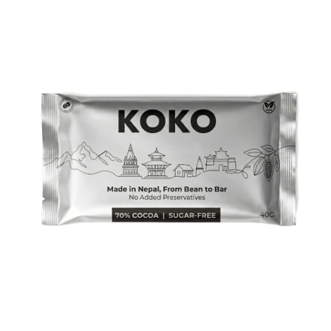 KOKO 70% Cocoa Sugar Free Chocolate - 40g
