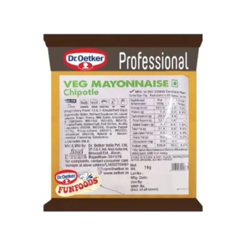 Veg Mayonnaise Chipotle - 1kg