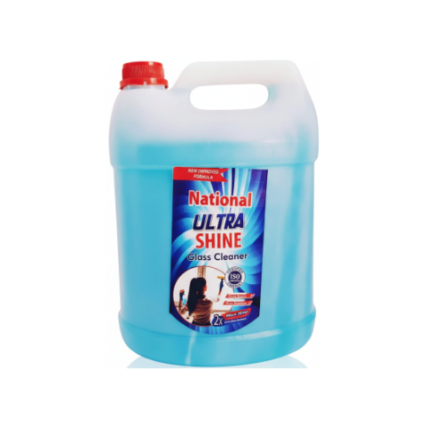 National Ultra Shine Glass Cleaner - 5l