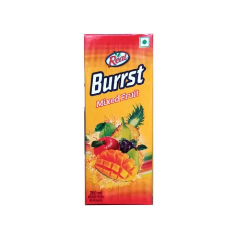 Real Burrst Mixed Fruit Juice (200ml) - 1pcs
