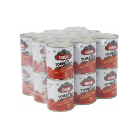 Druk Tomato Puree (850gm) - 12pcs