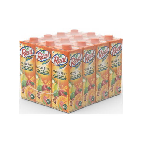 Real Mixed Fruit Juice (1ltr) - 12pcs