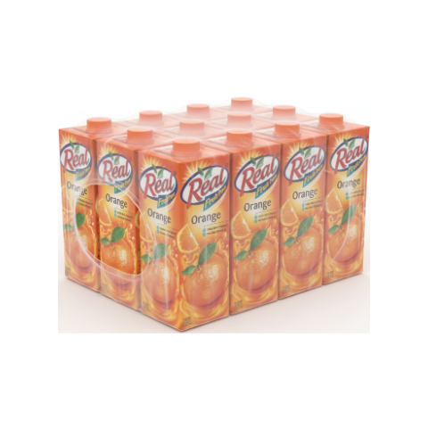 Real Orange Juice (1ltr) - 12pcs