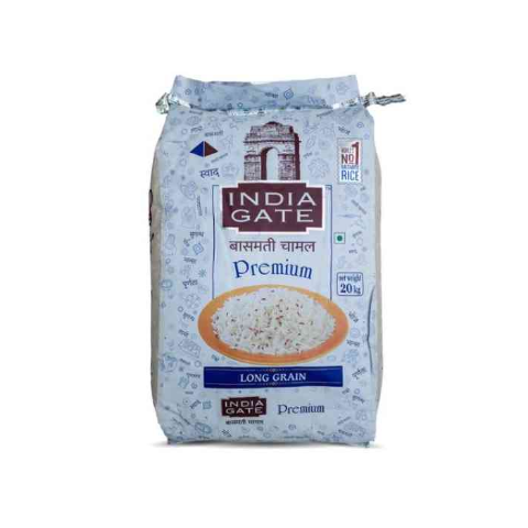 India Gate Premium Basmati Rice - 20kg