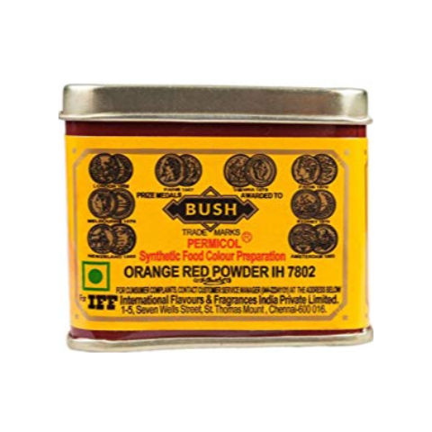 IFFC Orange Red Powder (Food Colour) - 100g