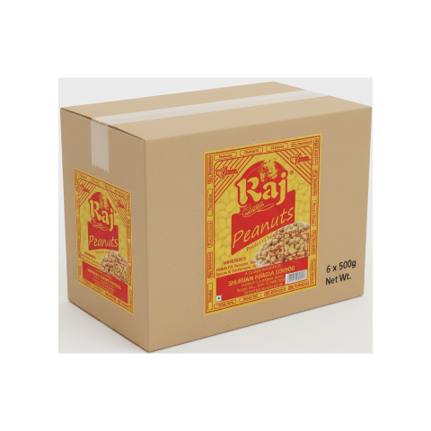 Raj Roasted Peanut (1kg) - 10pcs