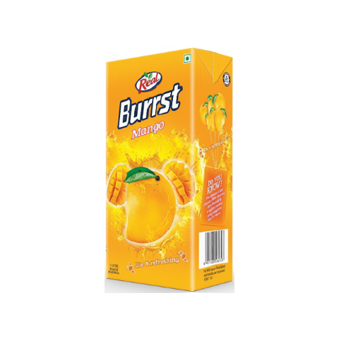 Real Burrst Mango Fruit Juice (200ml) - 1pcs
