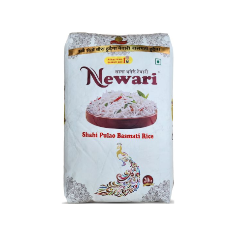Newari Shahi Pulao Basmati Rice - 20kg